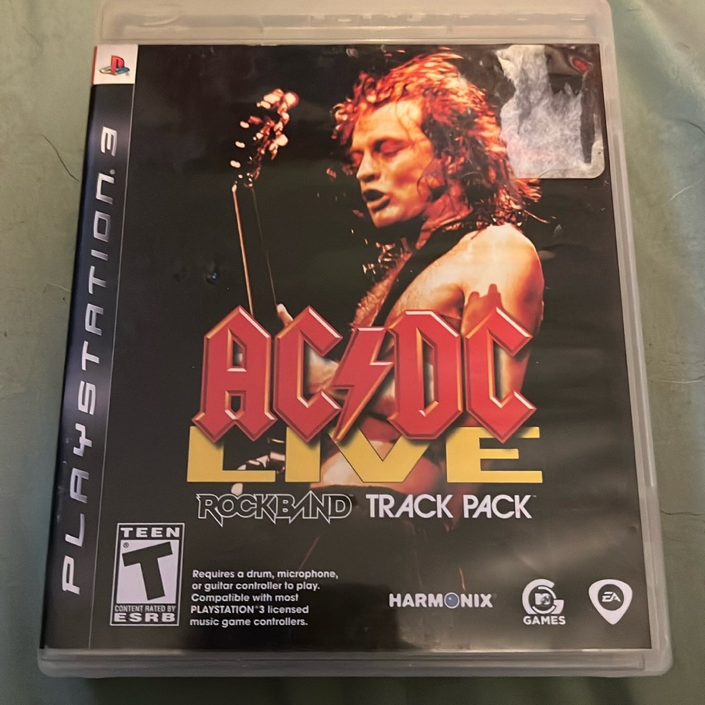 PS3 AC/DC rockband